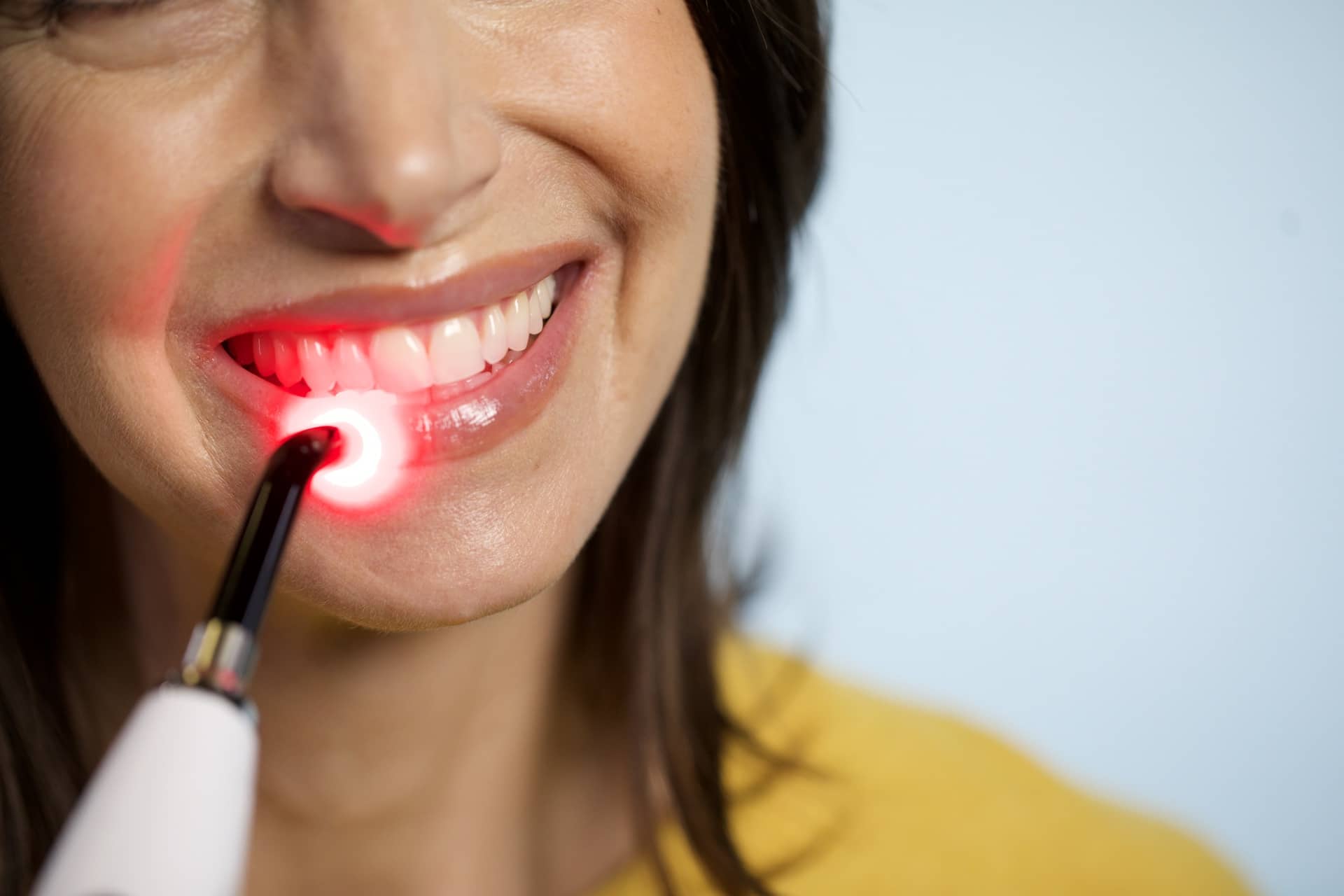 can red light therapy cause cold sores